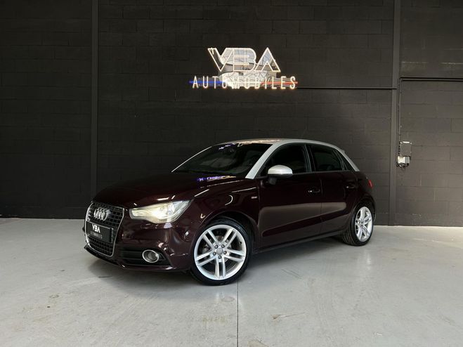 Audi A1 Sportback 1.6 TDI 90 S TRONIC S LINE Rouge de 2013