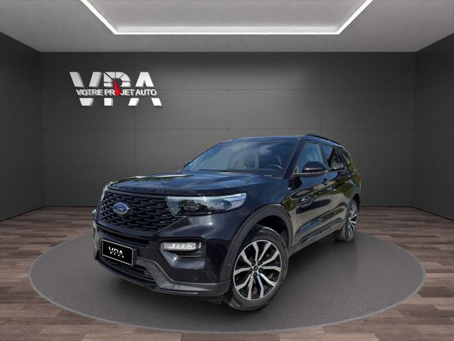 Ford Explorer 3.0i PHEV 457ch ST-Line 4x4 ? 7 places,  Noir de 2021