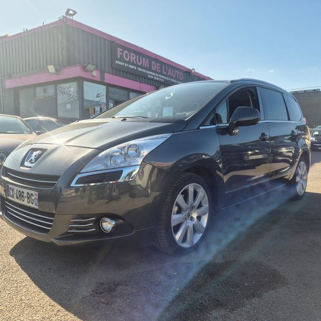 Peugeot 5008 2.0 HDI 150 ALLURE TPANO FIABLE Gris fonc de 2013