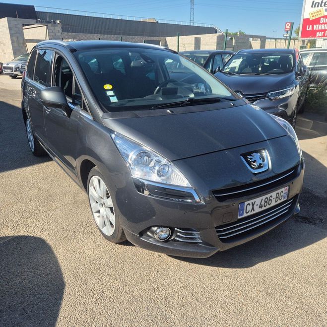 Peugeot 5008 2.0 HDI 150 ALLURE TPANO FIABLE Gris fonc de 2013