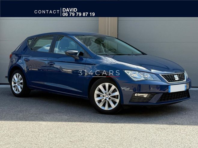 Seat Leon 1.6 TDI 115 cv Style BLEU de 2017