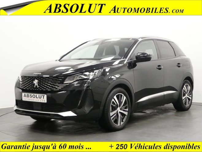 Peugeot 3008 1.5 BLUEHDI 130CH S&S ALLURE PACK EAT8 NOIR de 2021