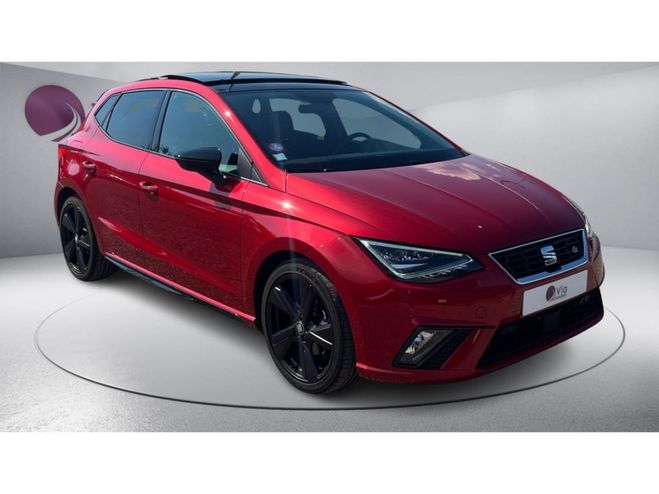 Seat Ibiza FR 1.0 EcoTSI 115 DSG 7 - TOIT OUVRANT / Rouge mtallis de 2019