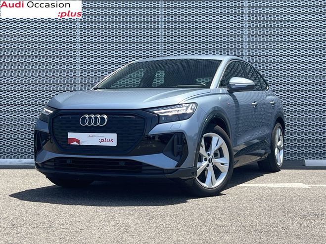 Audi Q4 E-Tron SPORTBACK 40 204 ch 82 kWh S line Geyser Blue Metallic de 2023