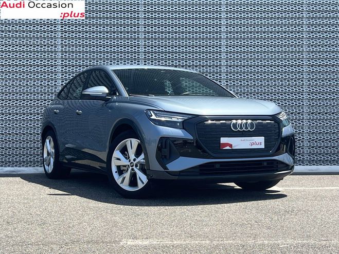 Audi Q4 E-Tron SPORTBACK 40 204 ch 82 kWh S line Geyser Blue Metallic de 2023