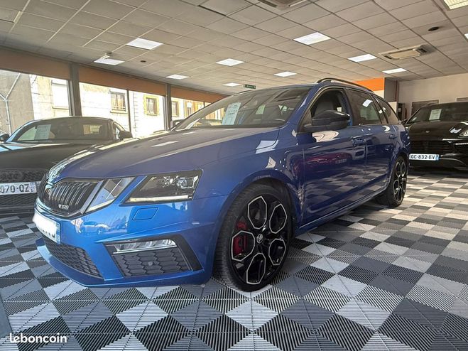 Skoda Octavia BREAK RS 4x4 DSG Bleu de 2018