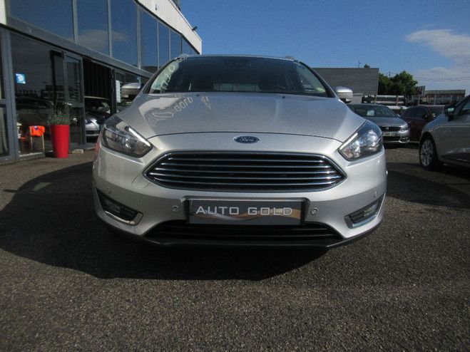 Ford Focus SW 1.5 TDCi 120 SetS Titanium Gris Clair de 2018