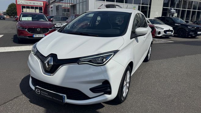 Renault Zoe Zen R110 Achat Intgral Blanc de 2020