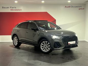  Voir détails -Audi Q3 Sportback 35 TFSI 150 ch S tronic 7 S li à Saint-Ouen (93)
