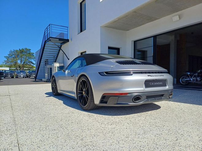 Porsche 911 992 CABRIOLET Carrera 4 GTS 3.0i - 480 c Gris Argent GT mtallis de 2022