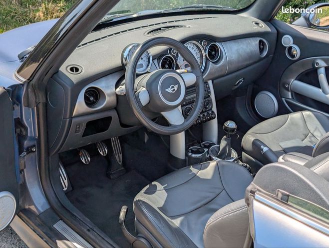 Mini Cooper S cabriolet Bleu de 2007