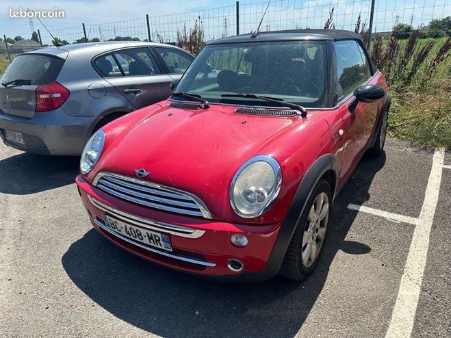 Mini One cabriolet 1.6 90ch Rouge de 2006