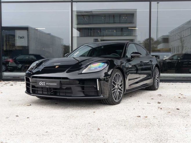 Porsche Panamera Hybr 2ndDisplay Sportexhaust Sportdesign Noir Diepzwart Metallic de 