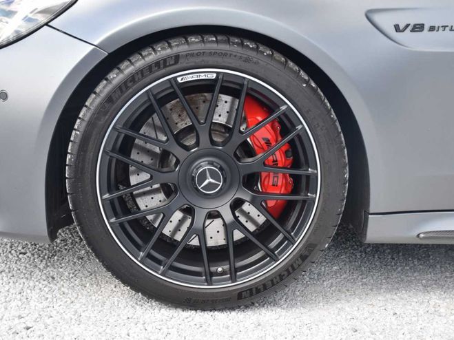 Mercedes Classe C 63 AMG S Coupe PANO BURM PERF SEATS Gris Selenite Magno de 