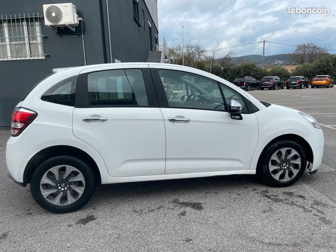 Citroen C3 1.4 hdi 70 cv ctte 2 places driv vp Blanc de 2014