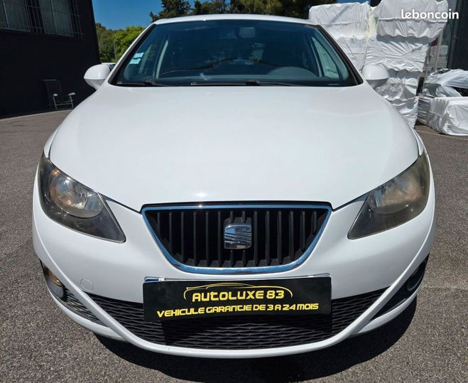Seat Ibiza 1.2 tdi 75 cv garantie Blanc de 2011