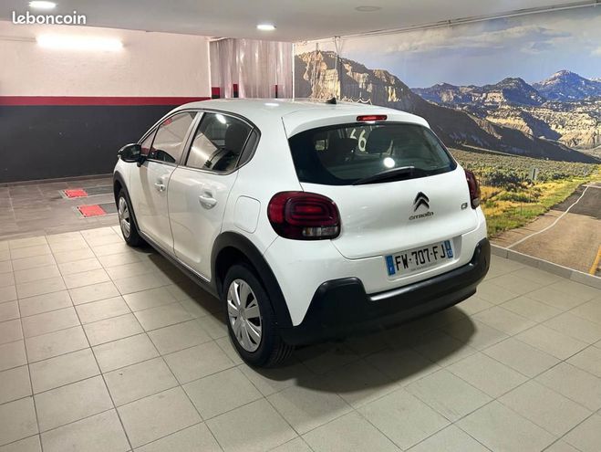 Citroen C3 1.5 BLUE HDI 16V TURBO Blanc de 2020