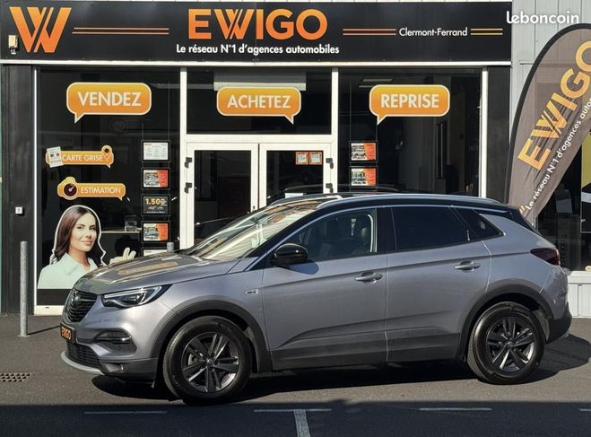 Opel Grandland X 1.5 D 130CH DESIGN LINE 4X2-CAMERA DE RE Gris de 2020