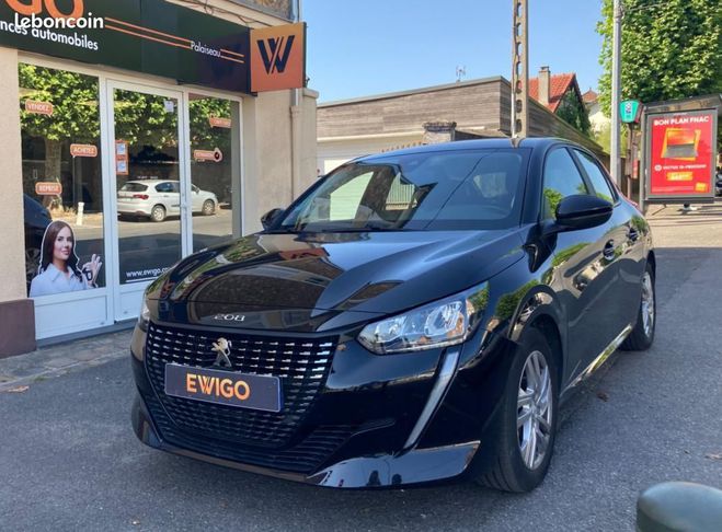 Peugeot 208 GENERATION-II 1.2 PURETECH 100Ch ACTIVE  Noir de 2020
