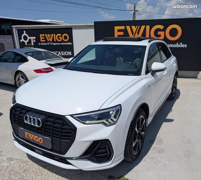 Audi Q3 2.0 35 TDI 150 S-LINE S-TRONIC BVA Blanc de 2019