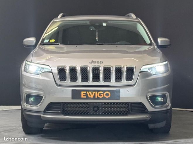 Jeep Cherokee 2.2L CRD 195CH BVA LIMITED Gris de 2019