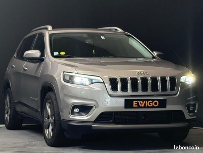 Jeep Cherokee 2.2L CRD 195CH BVA LIMITED Gris de 2019