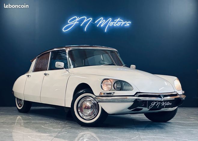 Citroen DS ID 2me Srie D Super excellent tat ent Blanc de 1970