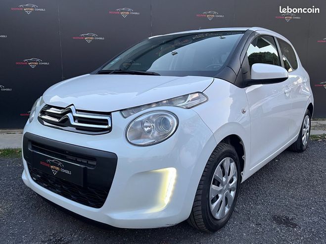 Citroen C1 1.0 VTI 72CH SHINE 1MAIN CRIT'AIR 1 Blanc de 2018
