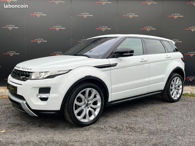 Land rover Range Rover Evoque SD4 190ch Dynamic Blanc de 2013