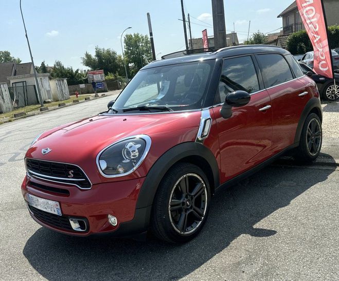 Mini Countryman S 184ch Pack Red Hot Chili II BVA Rouge Mtallis de 2014