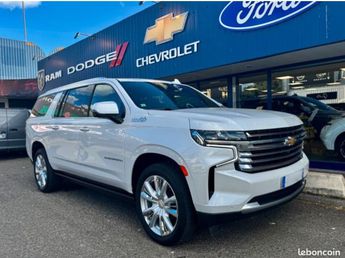  Voir détails -Chevrolet Suburban High Country ? V8 6.2L FULL Options - Pa à Coignires (78)