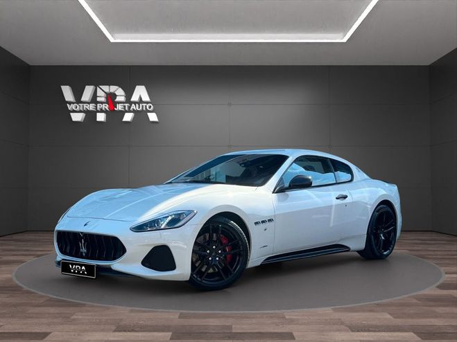 Maserati Gran Turismo 4.7 V8 MC 460ch ? Carbon Edition, Pack M Blanc de 2019