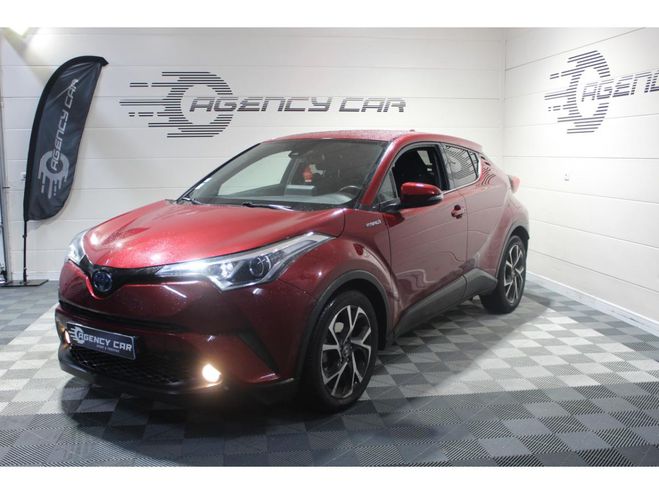 Toyota C HR Hybride 122h - BV e-CVT Edition suivi ROUGE FONCE de 2019