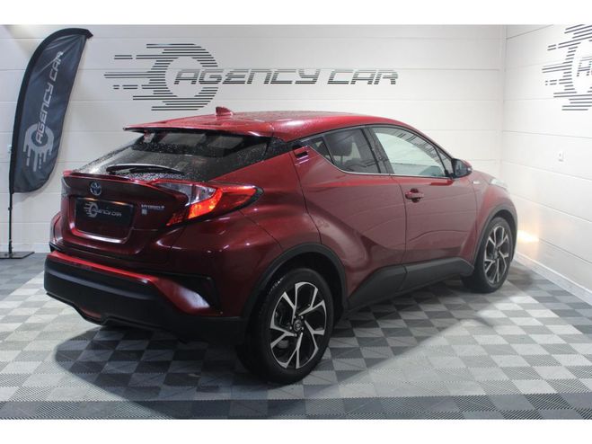Toyota C HR Hybride 122h - BV e-CVT Edition suivi ROUGE FONCE de 2019