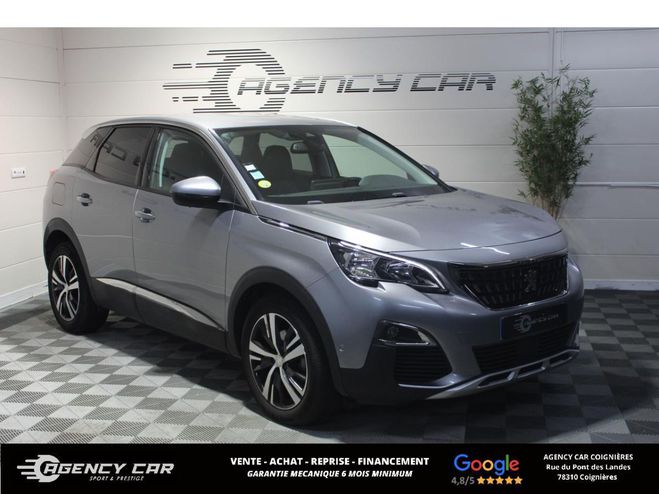 Peugeot 3008 1.6 BlueHDi S&S 120 BV EAT6 Allure GRIS CLAIR de 2017