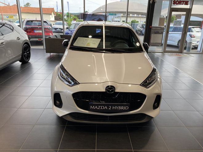 Mazda 2 Mazda2 Hybrid 1.5 HEV 116 Homura Auto Blanc de 2025