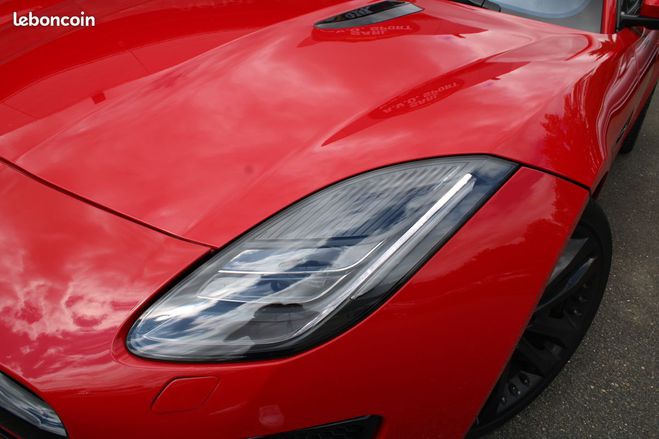 Jaguar F-Type (2) coupe 2.0 300 auto r-dynamic Entreti Rouge de 2019