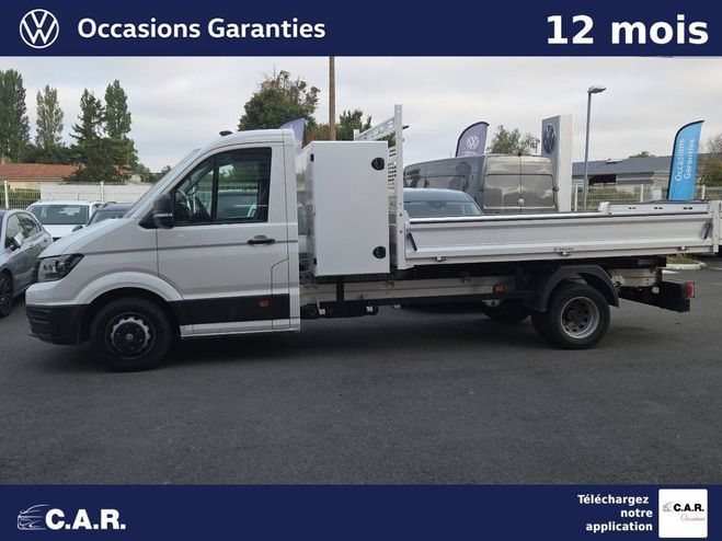 Volkswagen Crafter CHASSIS CABINE CSC BENNE COFFRE GRUAU PR Blanc de 2024