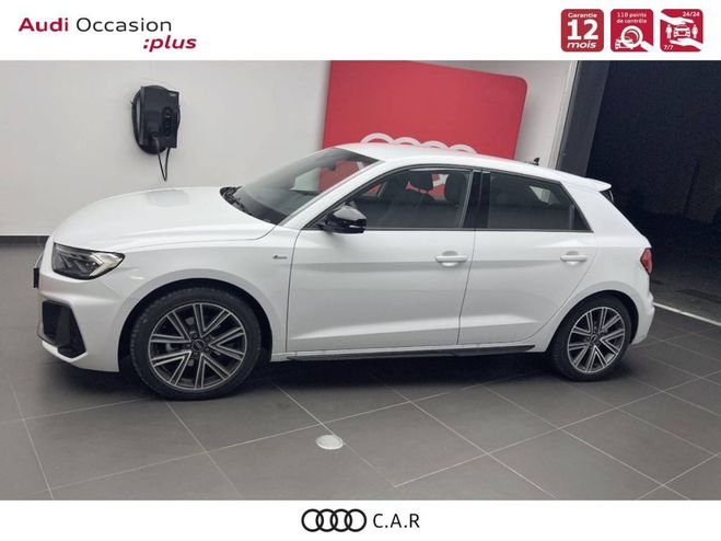 Audi A1 Sportback 35 TFSI 150 ch S tronic 7 S Li Blanc de 2024