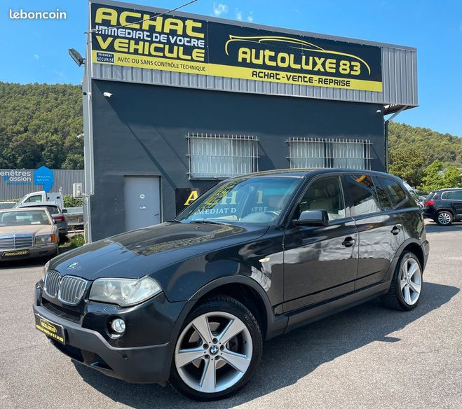 BMW X3 3.0 d 218 cv garantie Noir de 2007