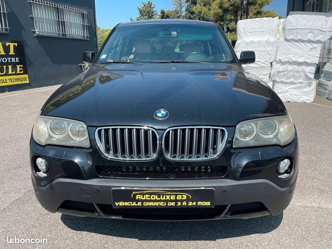 BMW X3 3.0 d 218 cv garantie Noir de 2007