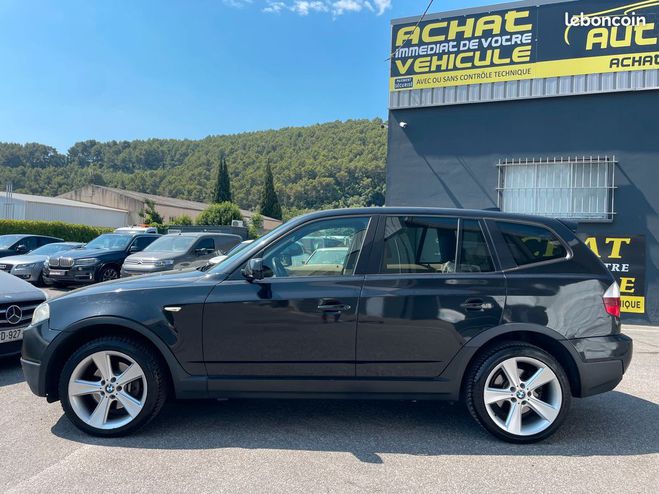 BMW X3 3.0 d 218 cv garantie Noir de 2007
