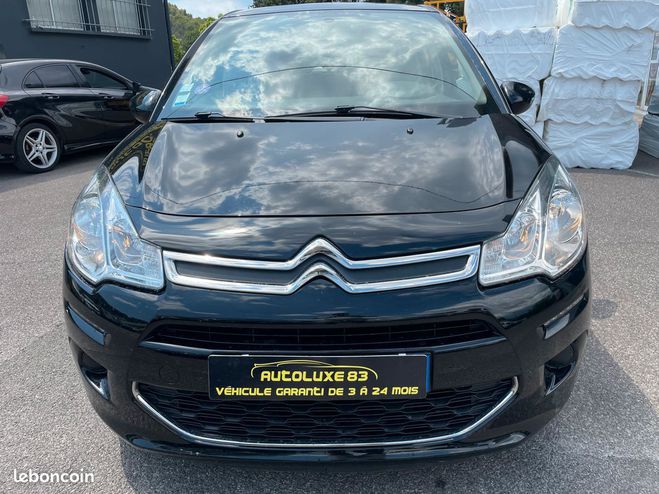 Citroen C3 1.2 82 cv garantie Noir de 2015