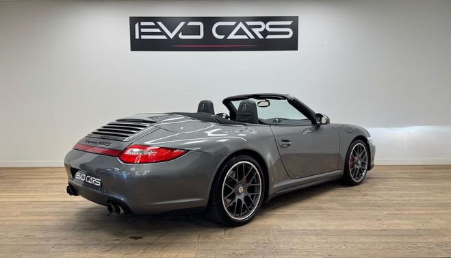 Porsche 911 997 4 GTS cabriolet 3.8 408 ch PDK 7 / P Gris de 2012