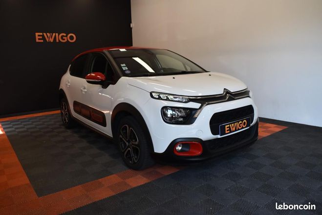 Citroen C3 GENERATION-III 1.2 82ch SHINE CARPLAY RA Blanc de 2020