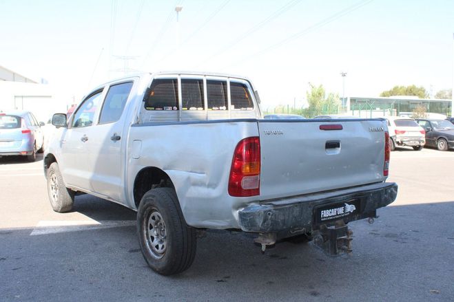Toyota HI LUX 3 - 2.5 d-4d 4wd 120ch double cab garant Gris de 2008