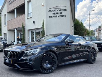  Voir détails -Mercedes Classe S Cabriolet 63 - BVA Speedshift MCT - BM 2 à Longeville-ls-Metz (57)