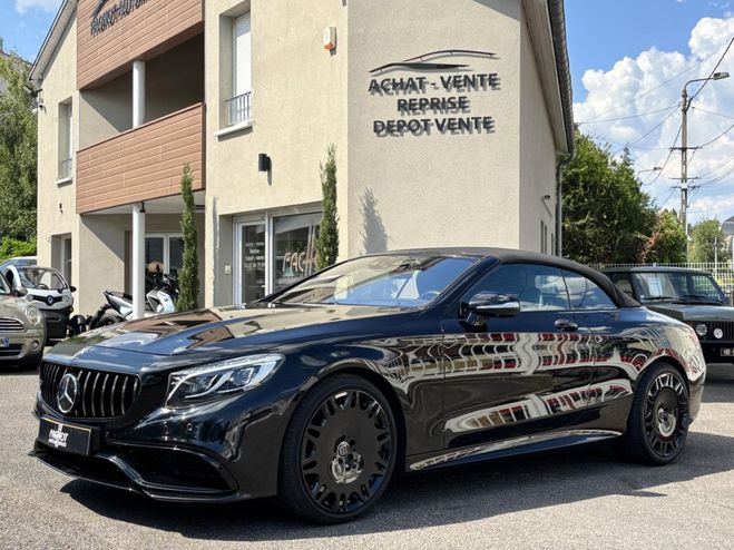 Mercedes Classe S Cabriolet 63 - BVA Speedshift MCT - BM 2 Noir mtallis de 2016