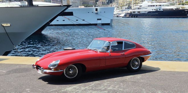 Jaguar E-Type 66 coup Mk1 - full matching rouge de 1966
