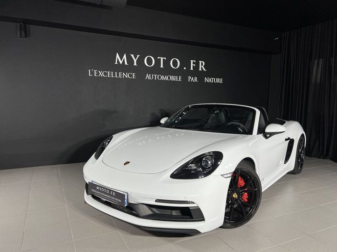 Porsche 718 BOXSTER (982) 2.5 365CH GTS PDK EURO6 Blanc de 2018